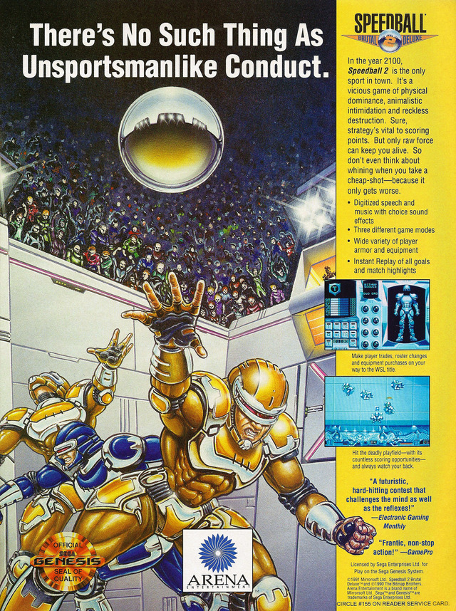 Speed ball 2: Brutal Deluxe Speed ball 2: Brutal Deluxe Poster