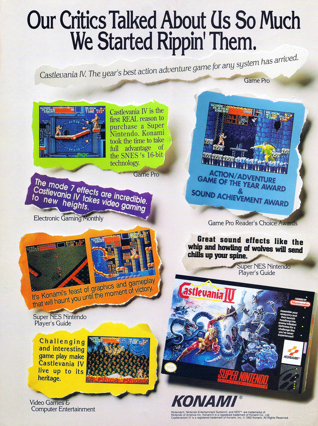 Super Castlevania IV Super Castlevania IV Poster