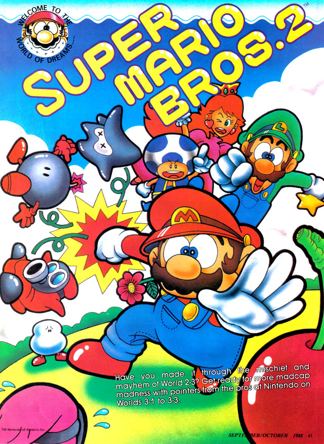Super Mario Bros. 2 Super Mario Bros. 2 Poster