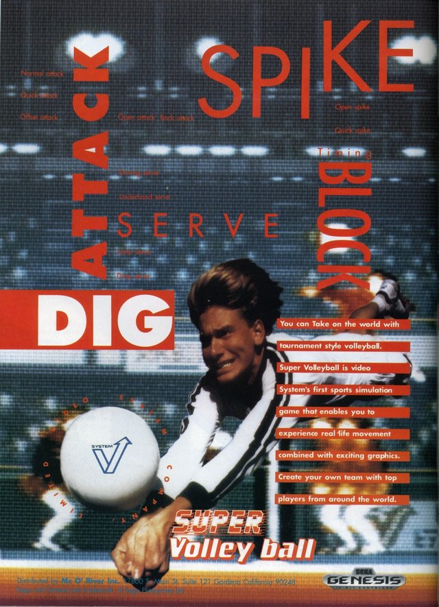 Super Volleyball Super Volleyball Poster