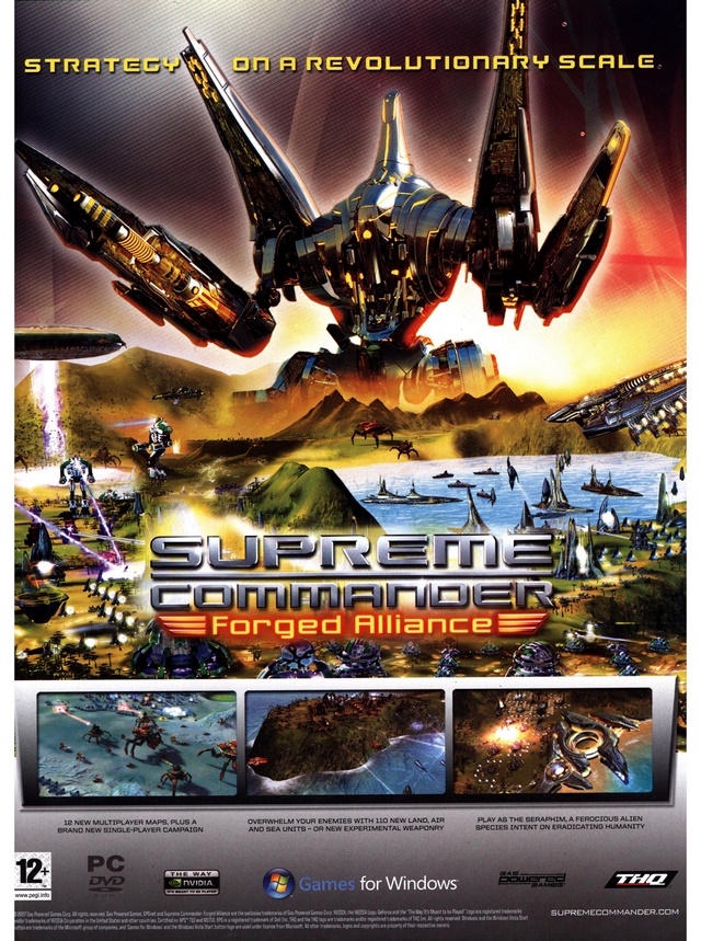 Supreme Commander: Forged Alliance Supreme Commander: Forged Alliance Poster