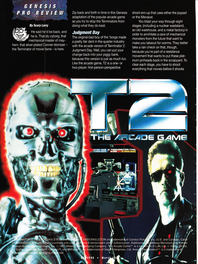 T2: The Arcade Game T2: The Arcade Game Poster