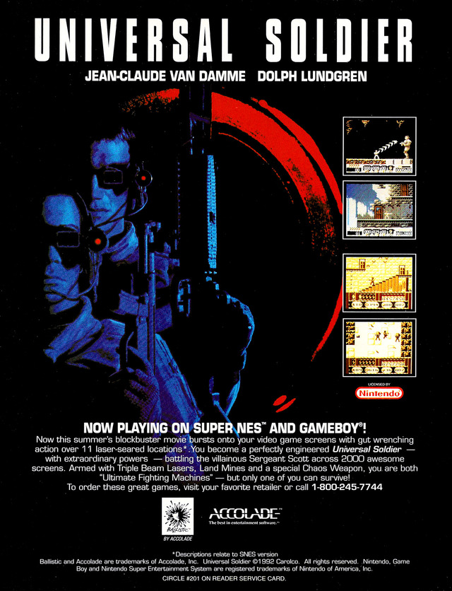 Universal Soldier Universal Soldier Poster