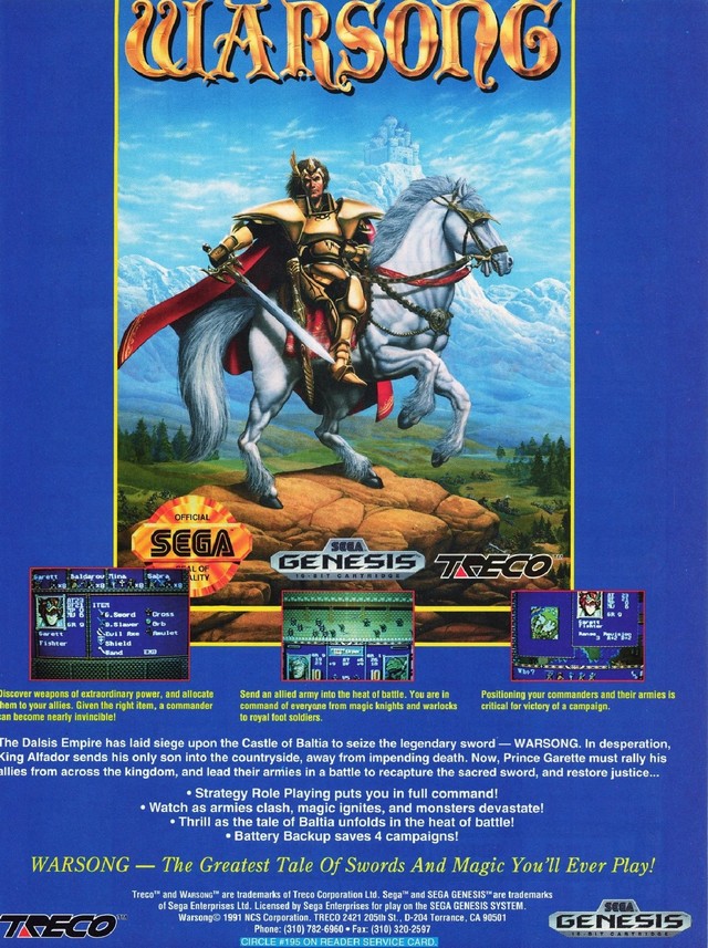 Warsong Warsong Poster