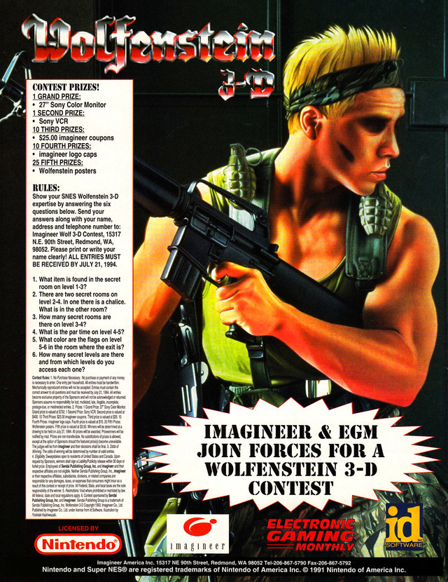 Wolfenstein 3D Wolfenstein 3D Poster