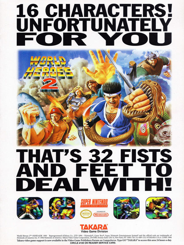 World Heroes 2 World Heroes 2 Poster
