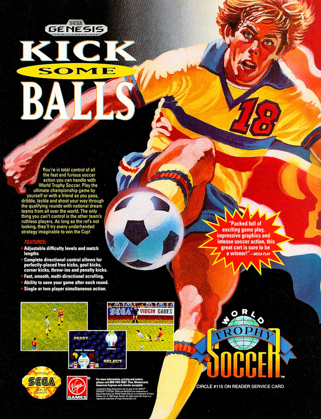 World Trophy Soccer World Trophy Soccer Poster