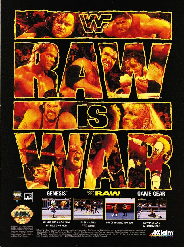 WWF Raw WWF Raw Poster