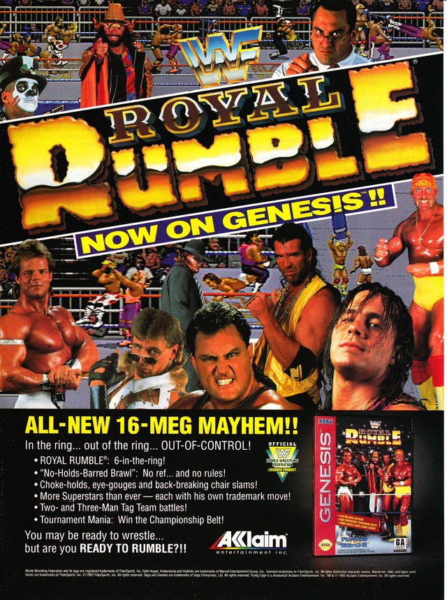 WWF Royal Rumble WWF Royal Rumble Poster