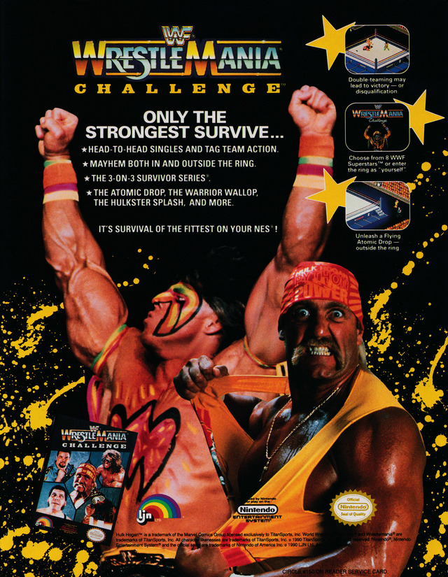 WWF WrestleMania Challenge WWF WrestleMania Challenge Poster