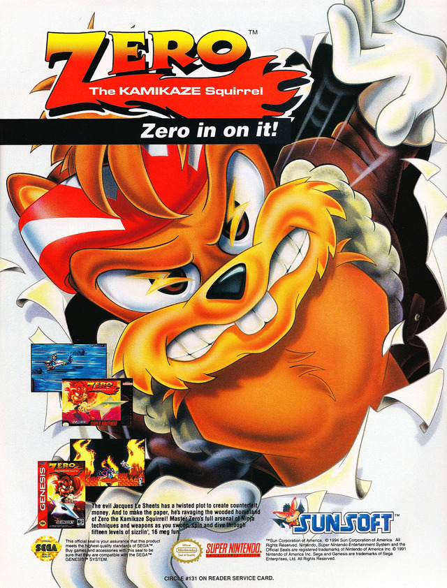Zero the Kamikaze Squirrel Zero the Kamikaze Squirrel Poster