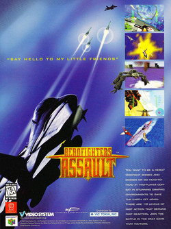 Aero Fighters Assault Poster