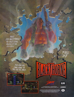 Blackthorne 32X Poster