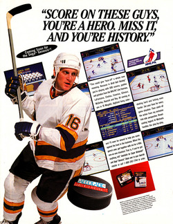 Brett Hull Hockey Poster