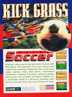 Elite Soccer Poster