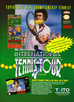 International Tennis Tour Poster