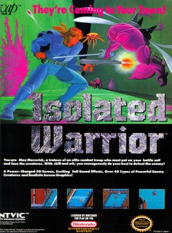 Isolated Warrior Poster