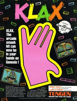 Klax Poster