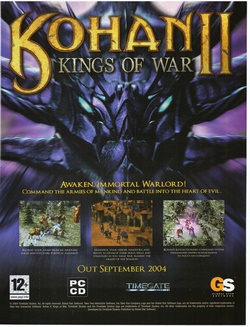 Kohan II: Kings of War Poster
