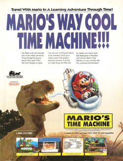 Mario's Time Machine Poster