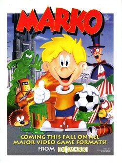 Marko's Magic Football Poster