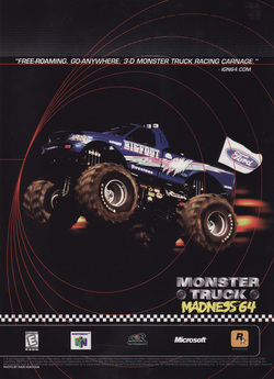 Monster Truck Madness 64 Poster