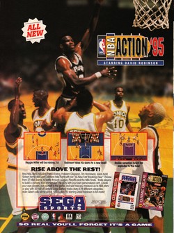 NBA Action 95 Poster