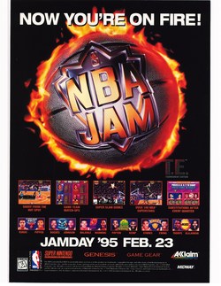 NBA Jam Tournament Edition Poster