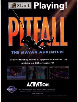 Pitfall: The Mayan Adventure Poster