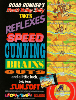 Road Runner's Death Valley Rally Poster