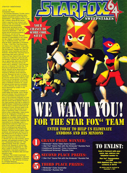 Star Fox 64 Poster