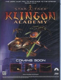 Star Trek: Klingon Academy Poster