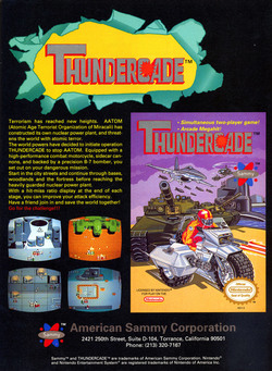 Thundercade Poster