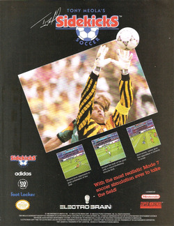 Tony Meola's Sidekick Soccer Poster