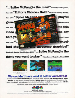 Twisted Tales of Spike McFang Poster