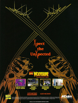 Wolverine Adamantium Rage Poster