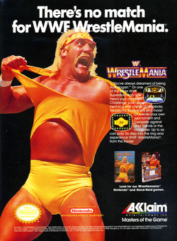 WWF WrestleMania Poster