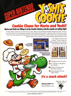 Yoshi's Cookie Poster