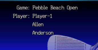 Pebble Beach Golf Links 3DO Screenshot