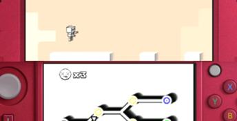 Cubit the Hardcore Platformer Robot 3DS Screenshot