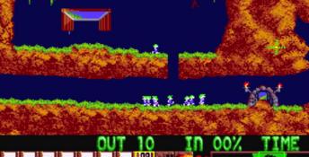 Lemmings Amiga Screenshot
