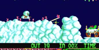 Lemmings Amiga Screenshot