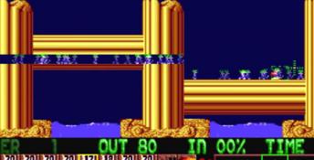 Lemmings Amiga Screenshot
