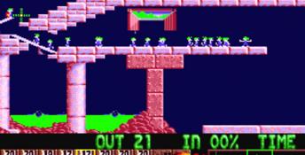 Lemmings Amiga Screenshot