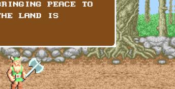 Golden Axe Arcade Screenshot