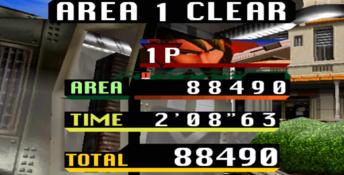 Time Crisis 2 Arcade Screenshot