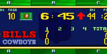 Troy Aikman NFL Football Atari Jaguar Screenshot