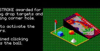 Zany Golf DOS Screenshot