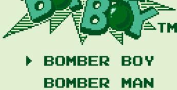 Bomber Boy Gameboy Screenshot