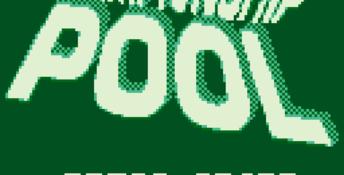 Championship Pool Gameboy Screenshot